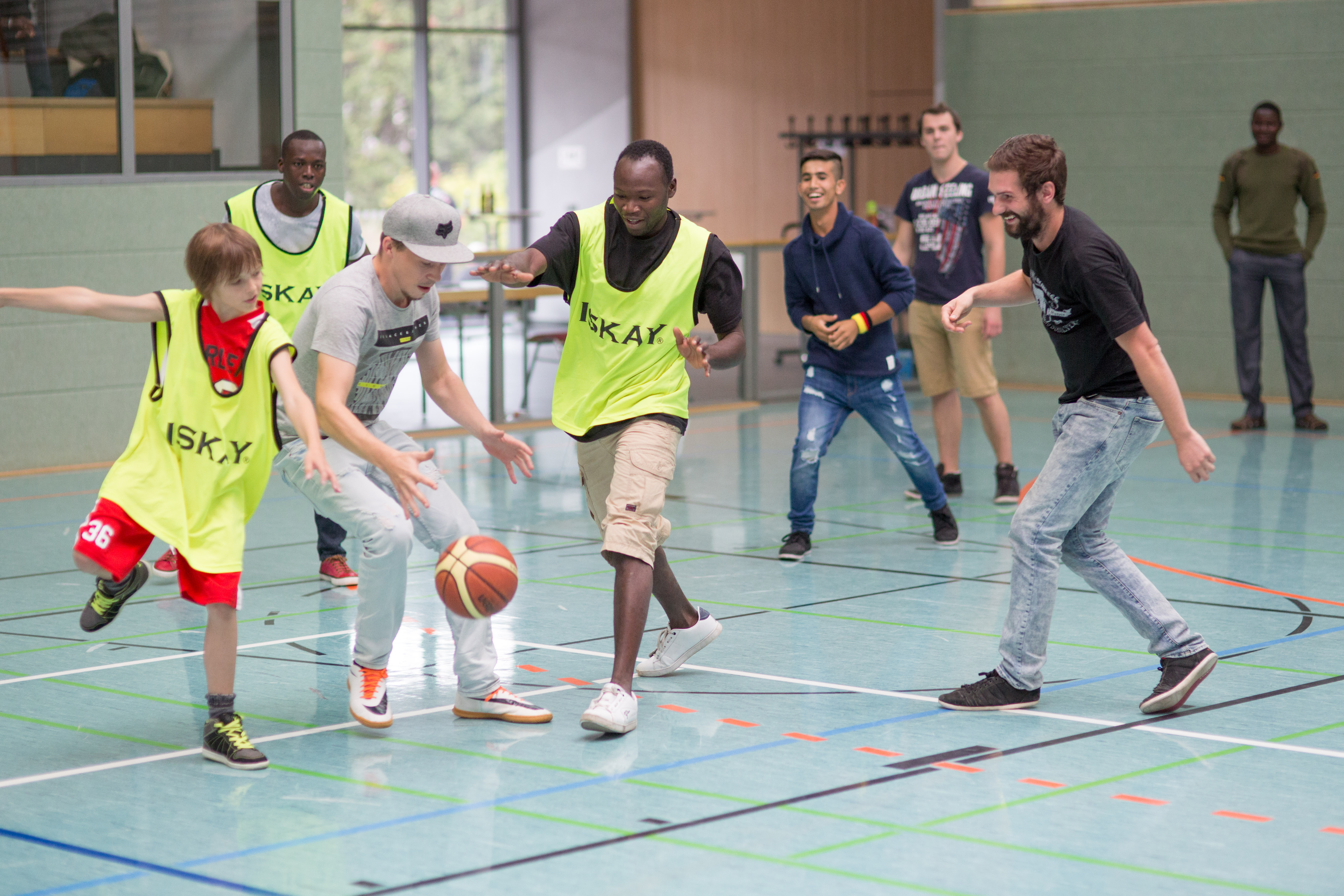 Spiel bei einem »Colourful Balling« Event // Foto: BVSA